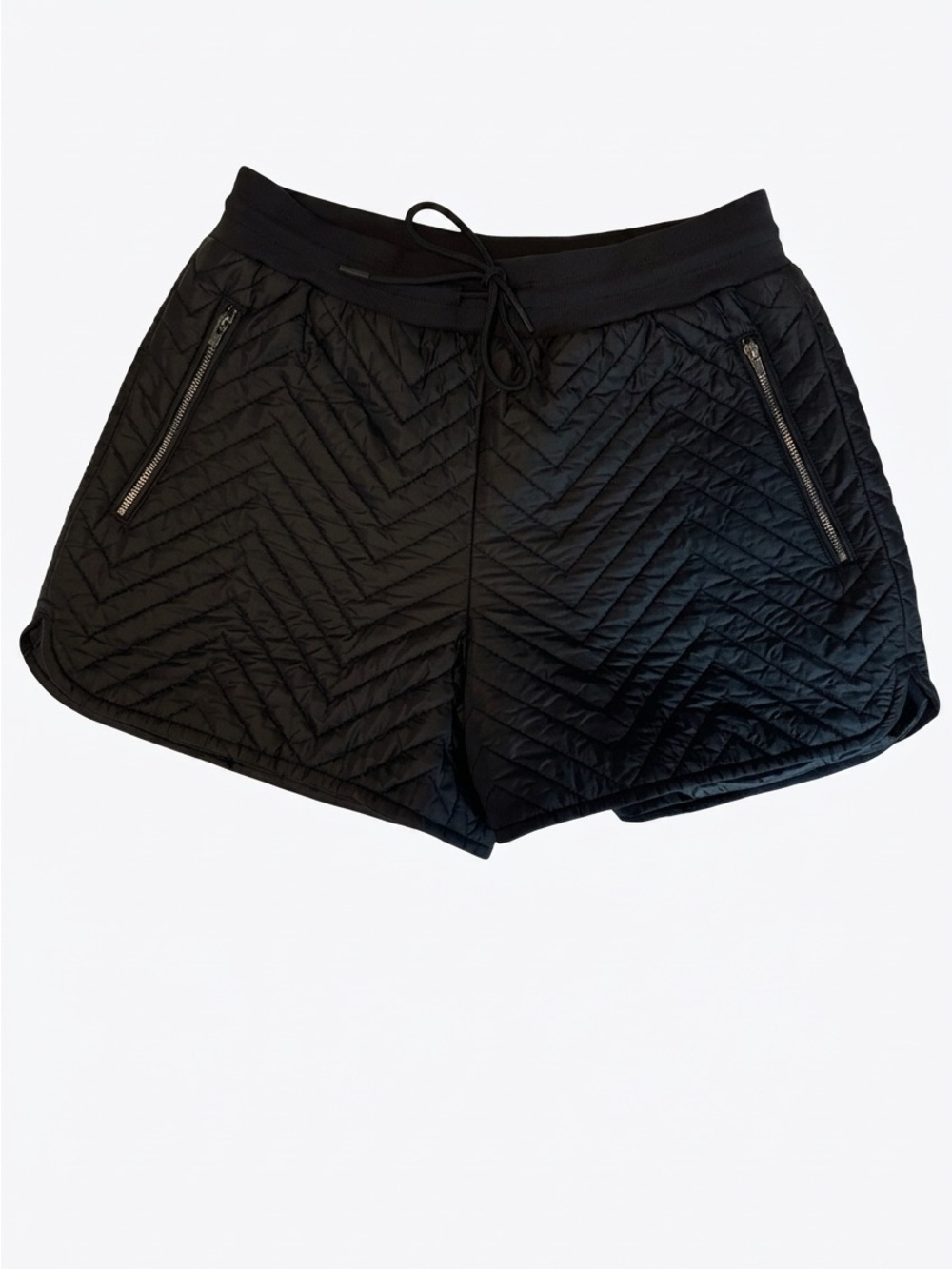 Athleta Quilted Drawstring Women's Shorts in Black